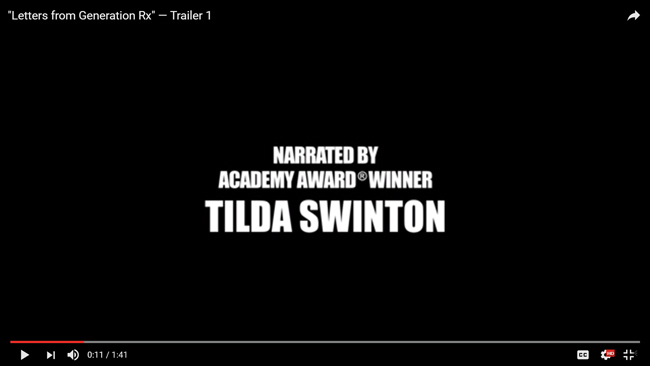 Letters from Generation Rx Trailer