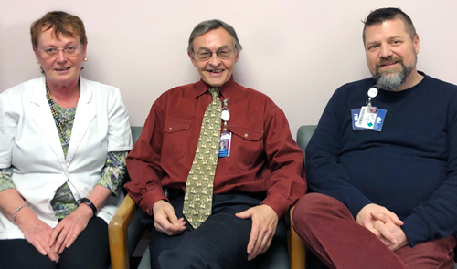 Photo of lead researchers